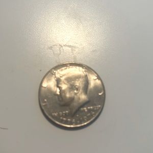 JFK 1776-1976 Half Dollar coin. Denver mint.